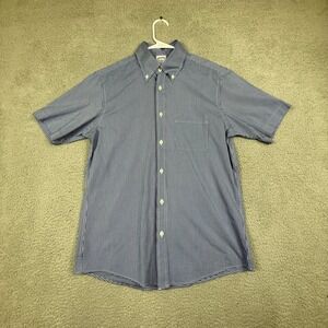 Brooks Brothers Regent Fit Gingham Check Short Sleeve Button Down Shirt